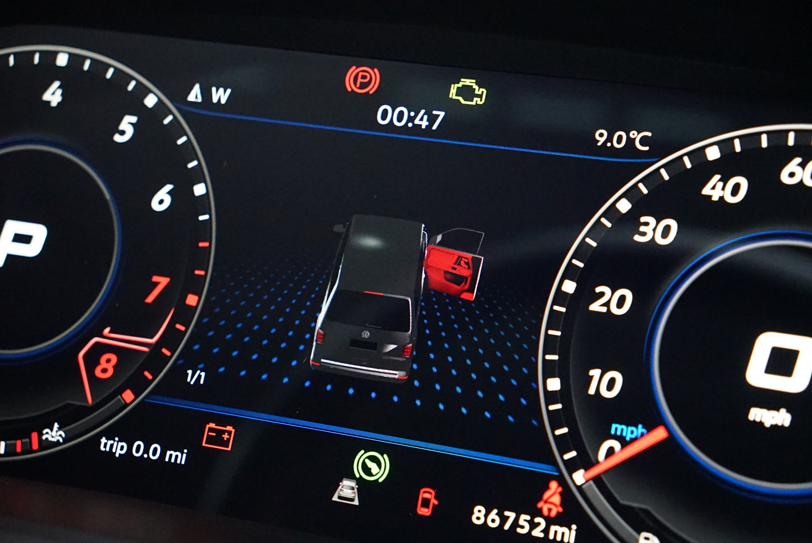 Volkswagen Transporter T6 (2015-2019 )Virtual Cockpit / Digital Instrument Cluster – LCD Upgrade