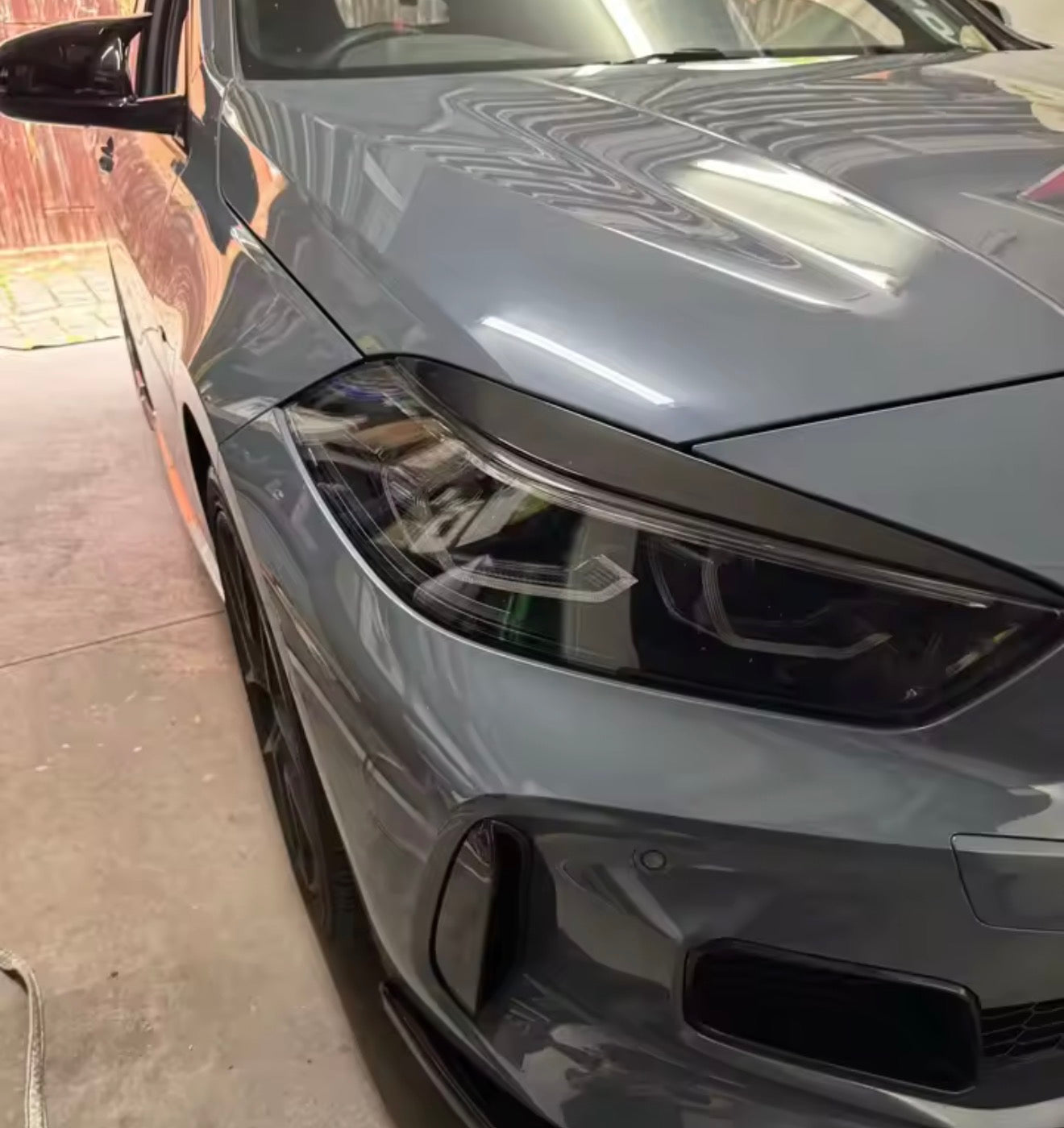 BMW 1 Series F40 Headlight Eyebrows (2019-2024 Models)