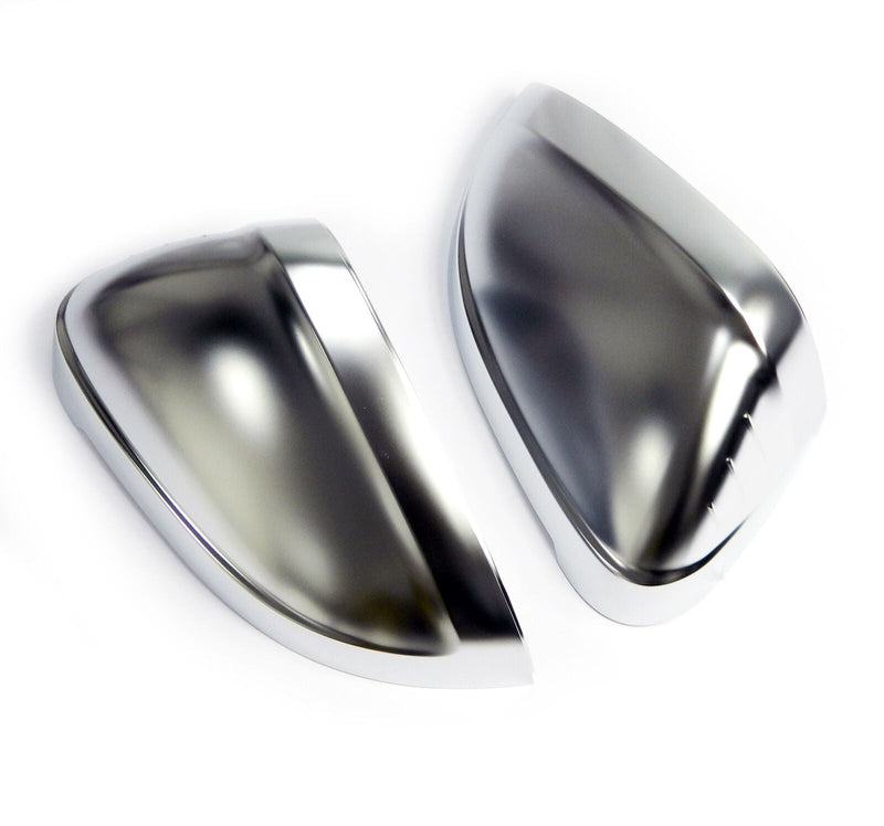 Audi A5 / S5 / RS5 B9 Satin Chrome Replacement Mirror Covers (2016+)