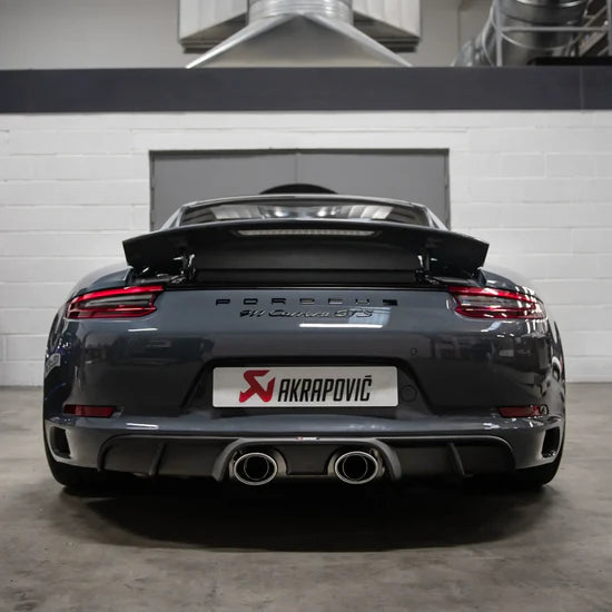 Porsche 911 Carrera / Cabriolet / Targa /S/4/4S/GTS (991.2) | Akrapovic | Rear Diffuser (Carbon Fibre - High Gloss)