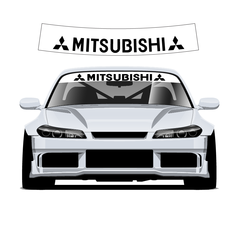 Premium Wrap Sunstrip Mitsubishi