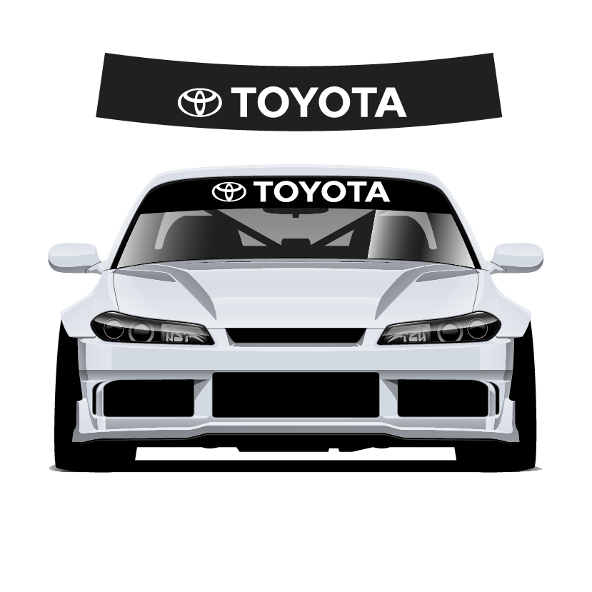 Premium Wrap Sunstrip Toyota