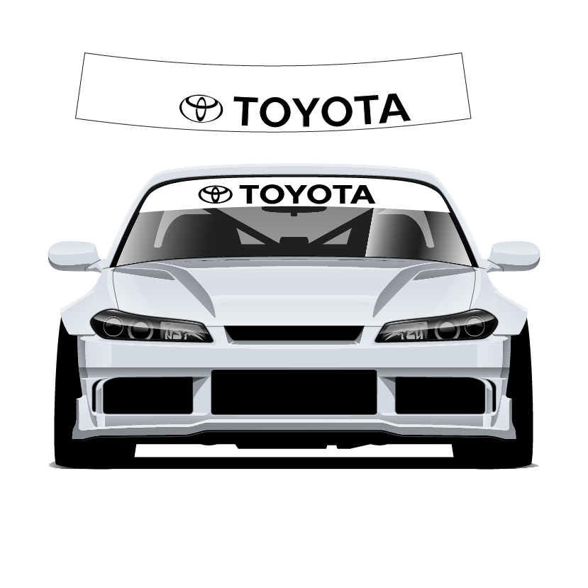 Premium Wrap Sunstrip Toyota