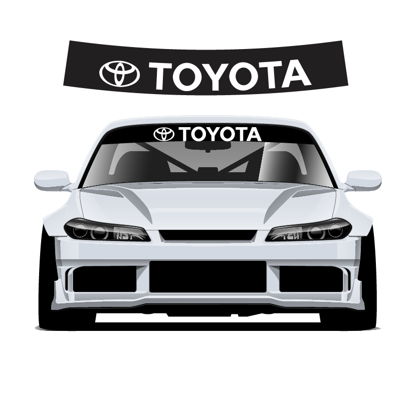 Premium Wrap Sunstrip Toyota