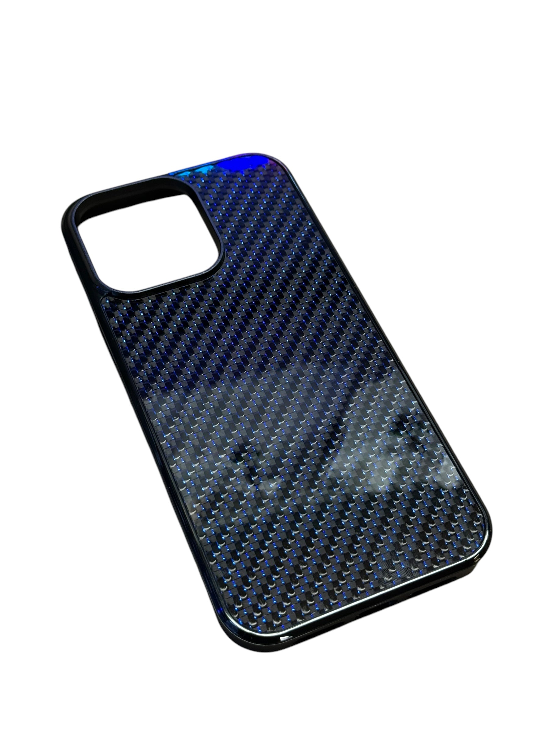 IPhone 13, 13 Pro, 13 Pro Max Twill Carbon + Colour Phone Case - DIVERSION