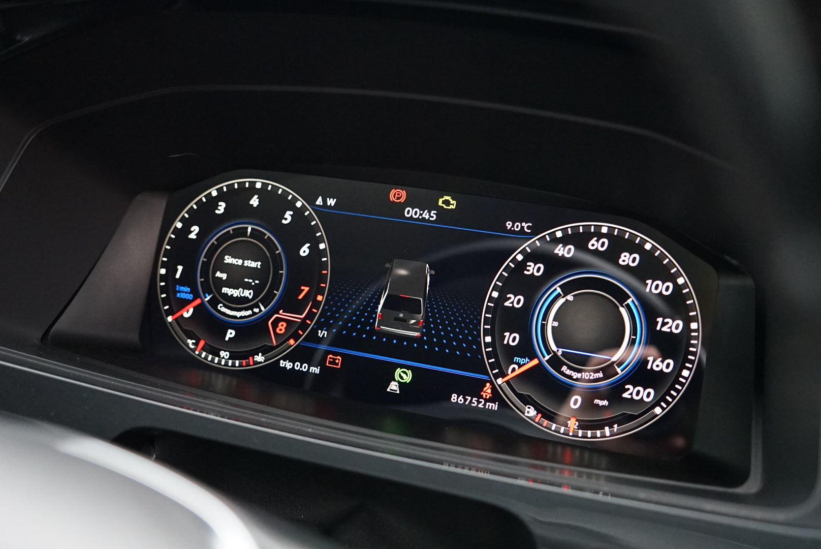 Volkswagen Transporter T6 (2015-2019 )Virtual Cockpit / Digital Instrument Cluster – LCD Upgrade