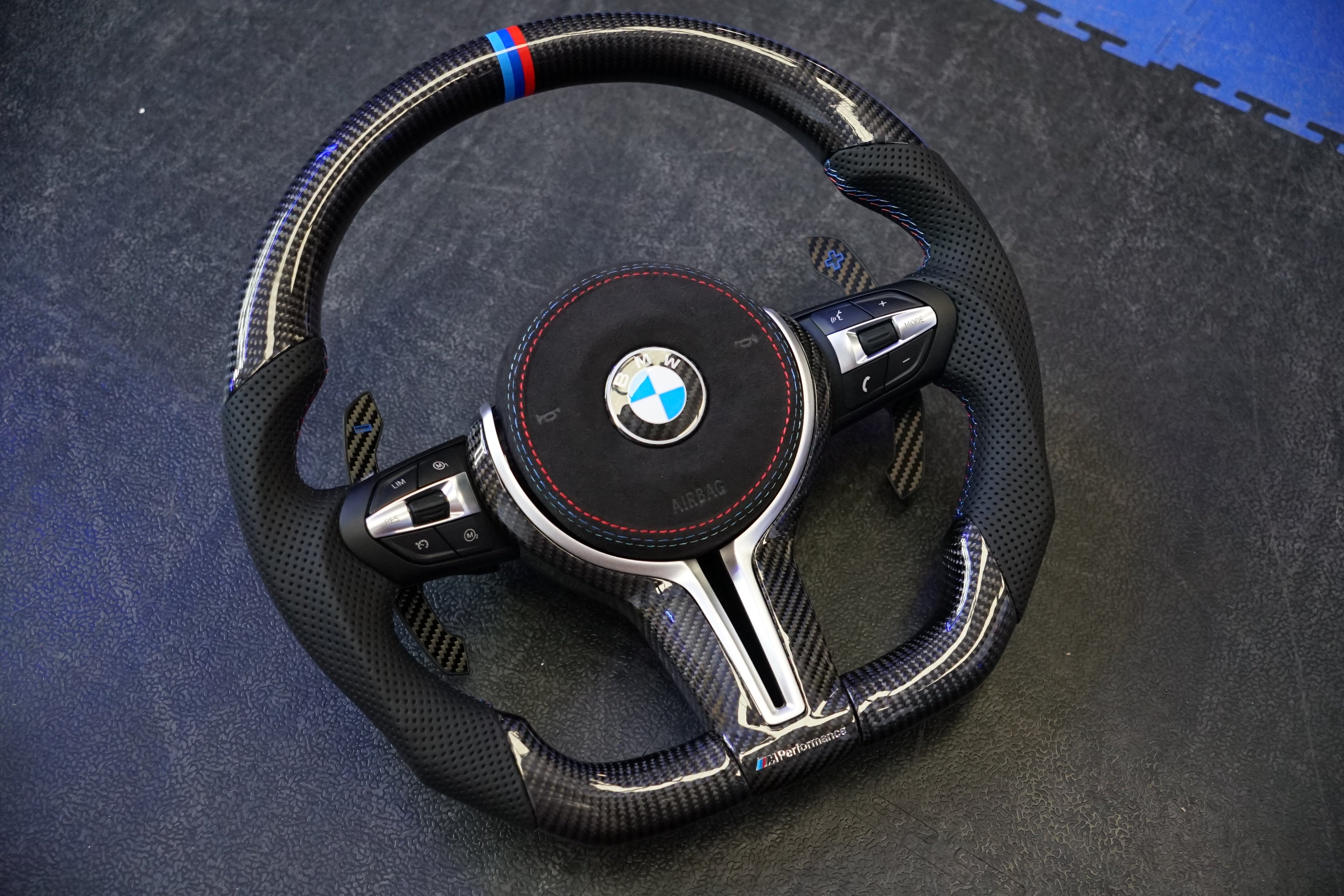 BMW Custom Steering Wheel for 1, 2, 3 & 4 + F Series (F20, F22, F30, F32, F40 + F Models) (IN STOCK - SWBMWF20)
