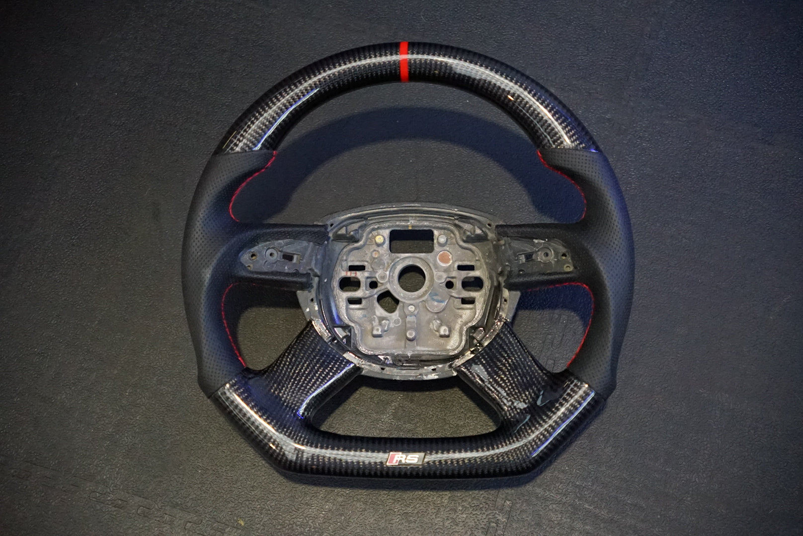 Audi A6 S6 RS6 C6 Carbon Fibre Steering Wheel 2004 - 2011 (IN STOCK / SWAUDIC6.1)