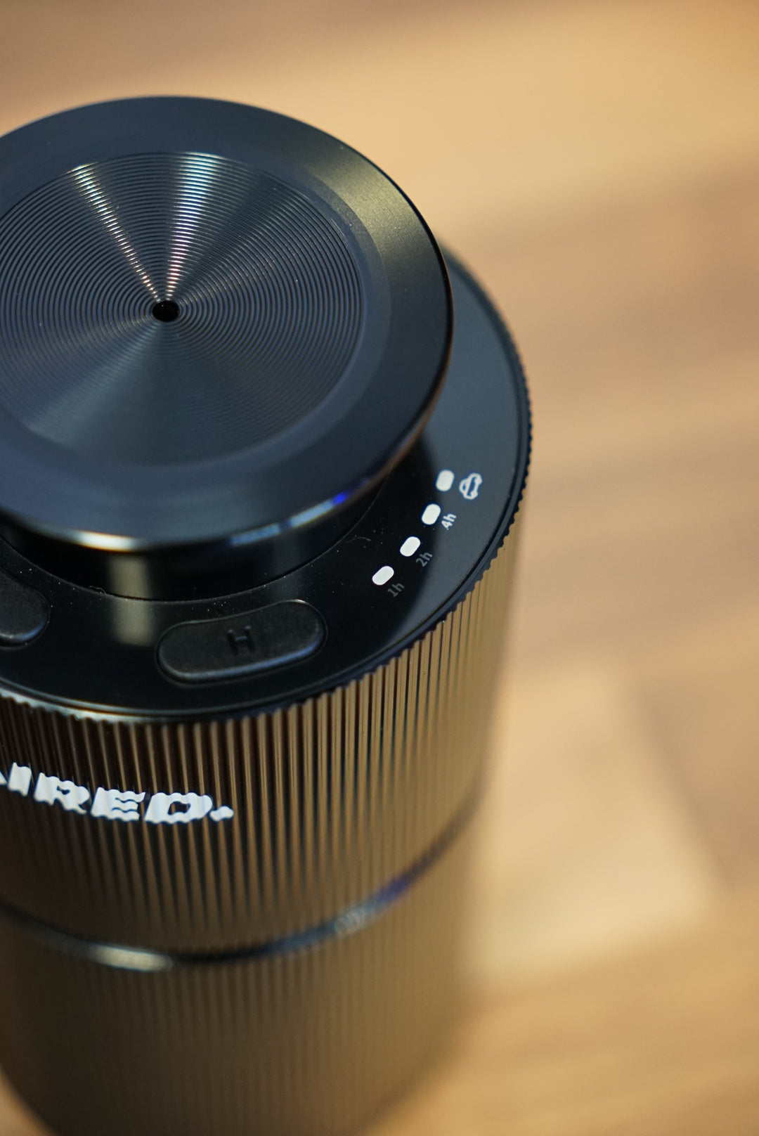 PRO1 In-Car / Home Mini Luxury Electronic Rechargeable Essential Oils Diffuser By AIRED. (BLACK)