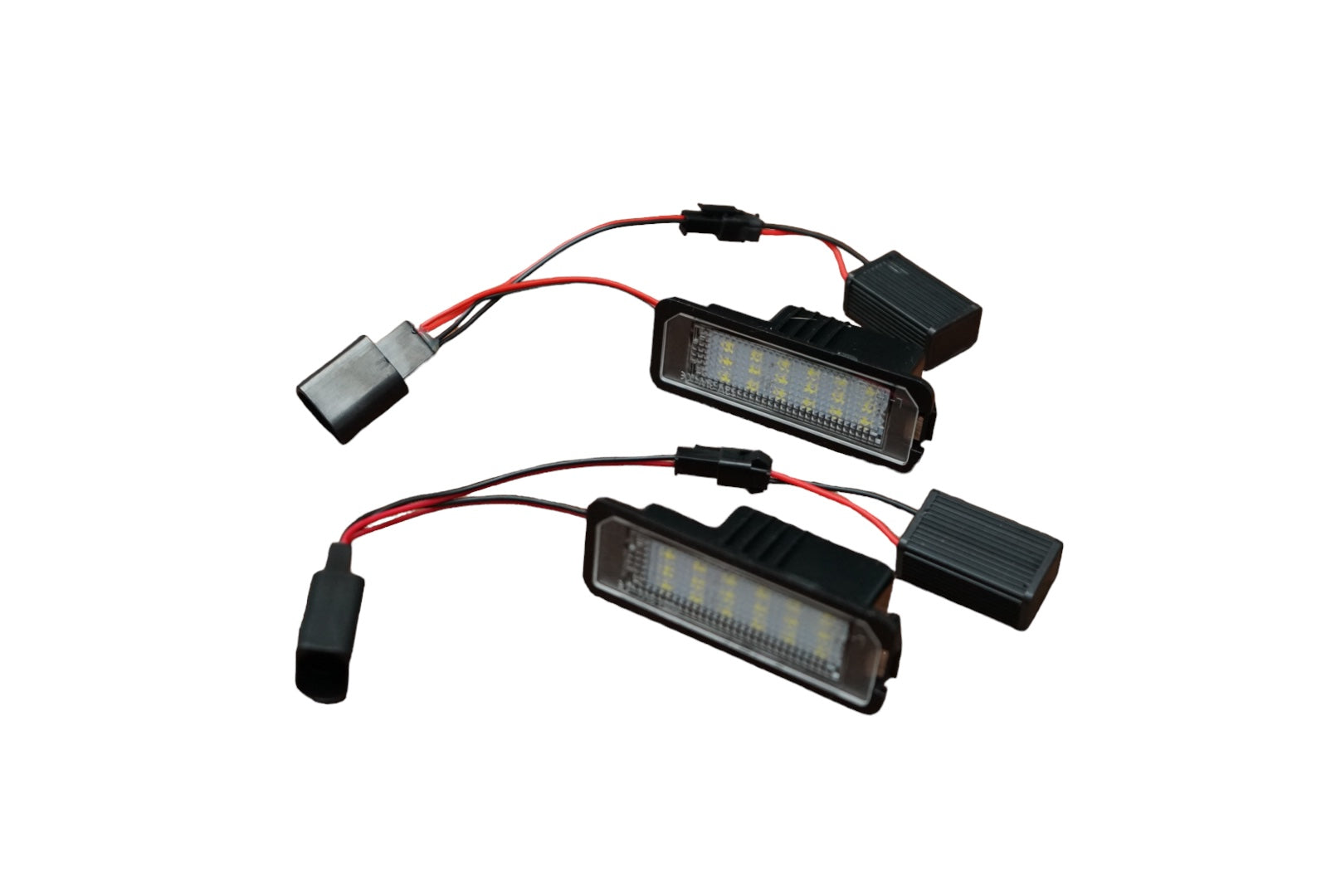 Volkswagen Polo MK5 6C / 6R LED Number Plate Units Pair (2009-2017) (White)