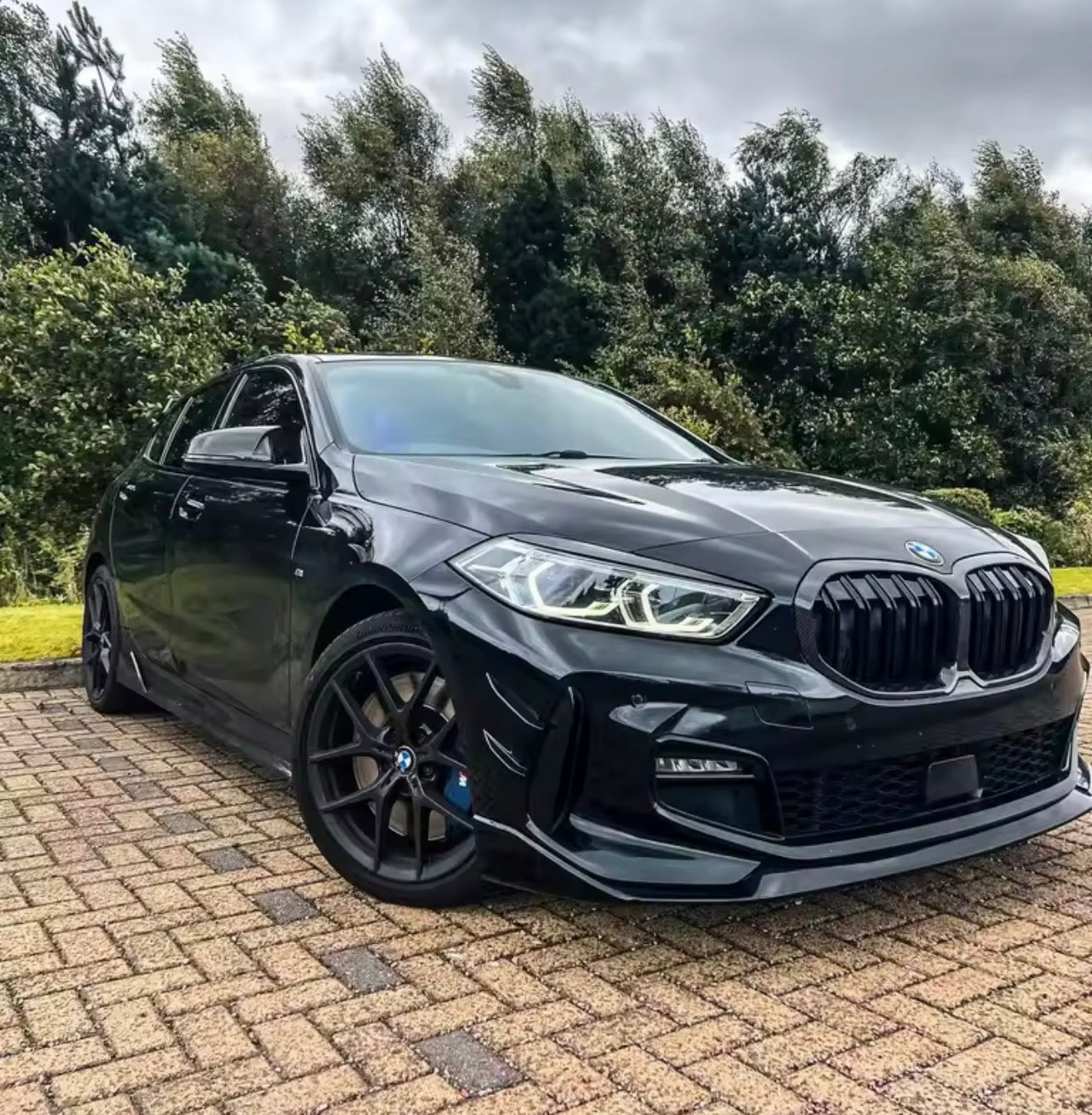 BMW 1 Series F40 Headlight Eyebrows (2019-2024 Models)