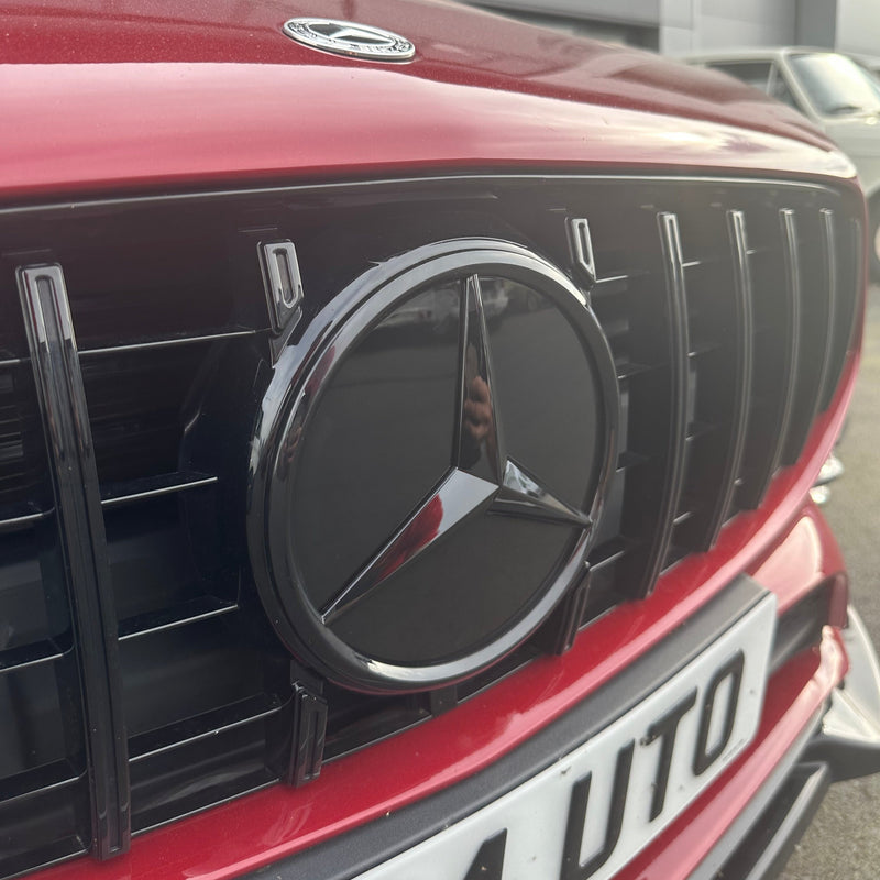 Mercedes CLA C118 2019+ Front Black Star Emblem / Badge