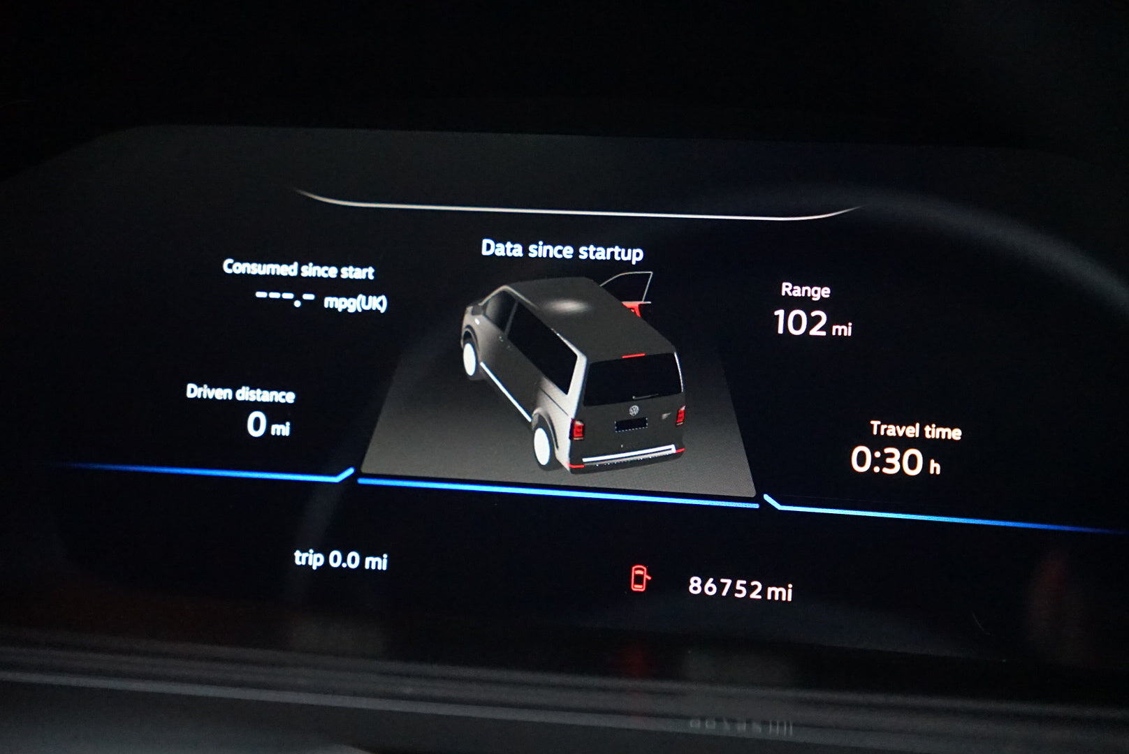 Volkswagen Transporter T6 (2015-2019 )Virtual Cockpit / Digital Instrument Cluster – LCD Upgrade
