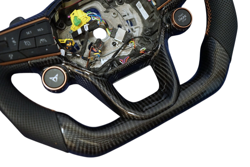 SEAT / CUPRA Carbon Fibre Steering Wheel (2022+) - SWCUPRA1