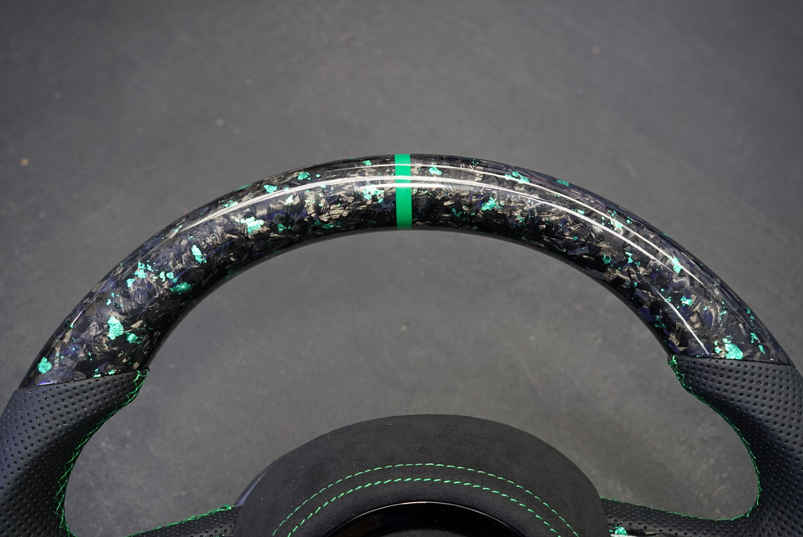 MINI Cooper R56 Forged Carbon Custom Steering Wheel & Airbag Cover 2007 - 2013 (IN STOCK / SWMINIR56.1)