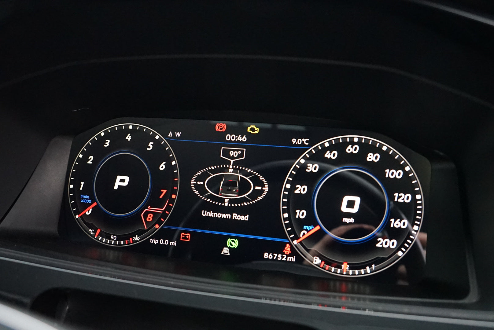 Volkswagen Transporter T6 (2015-2019 )Virtual Cockpit / Digital Instrument Cluster – LCD Upgrade
