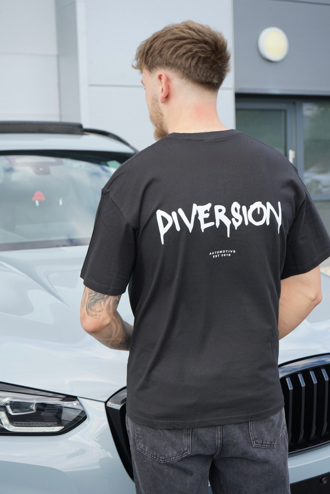 ‘DIVERSION' Dripping Branded T-Shirt (UNISEX)
