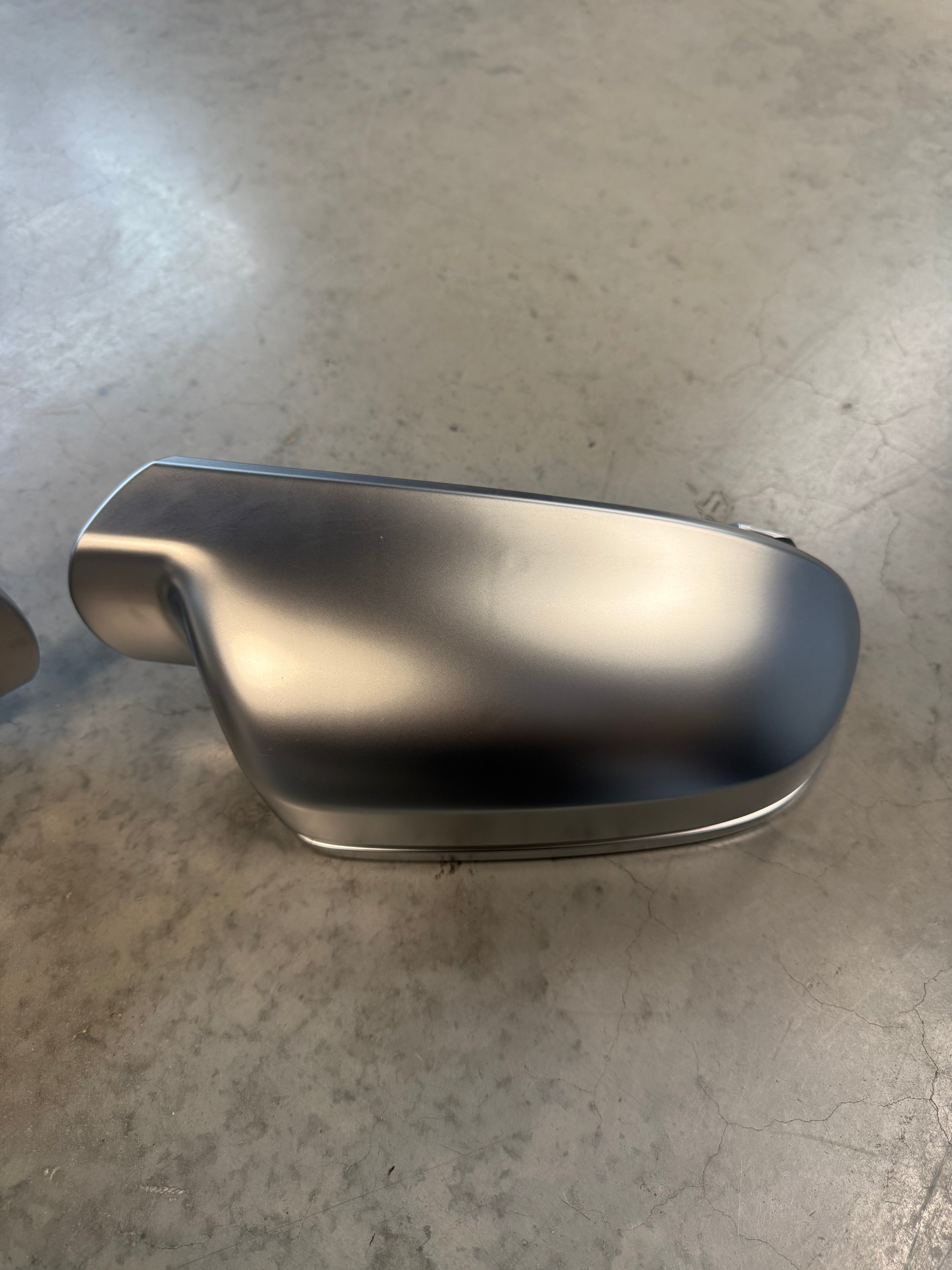 **CLEARANCE** Audi A3 / S3 / RS3 8P B8.5 Satin Chrome Mirror Covers