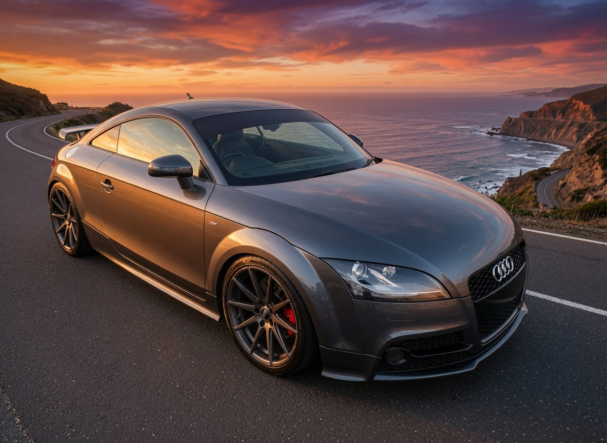 Audi TT MK2 8J RS Style Carbon Fibre / Unpainted Spoiler (2007-2014) DAS AUTOMOTIVE