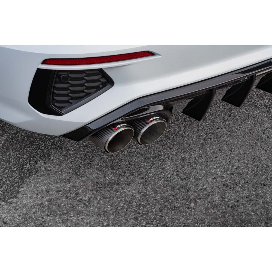 Audi S3 2.0T 8Y Quattro (Saloon) GPF Model Resonated cat/gpf back system & electronic valves