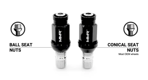 MMR Individual nut for stud & nut kit | Ball seat or Conical seat