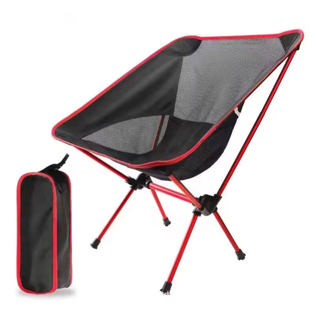 Compact Fold Away Storage Saving Camping Chair & Carry Bag