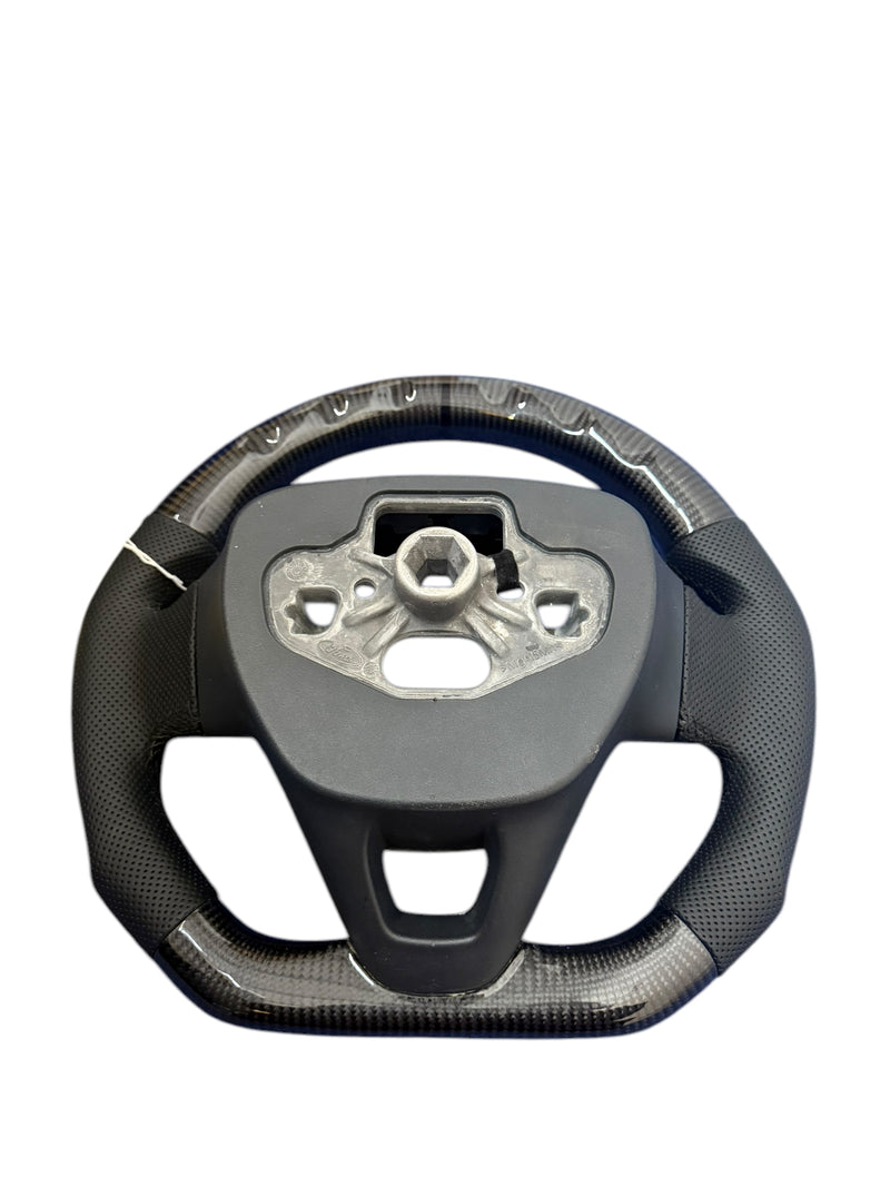 Ford Fiesta MK8 / Focus MK4 Carbon Fibre Steering Wheel - SWFIESTAMK82