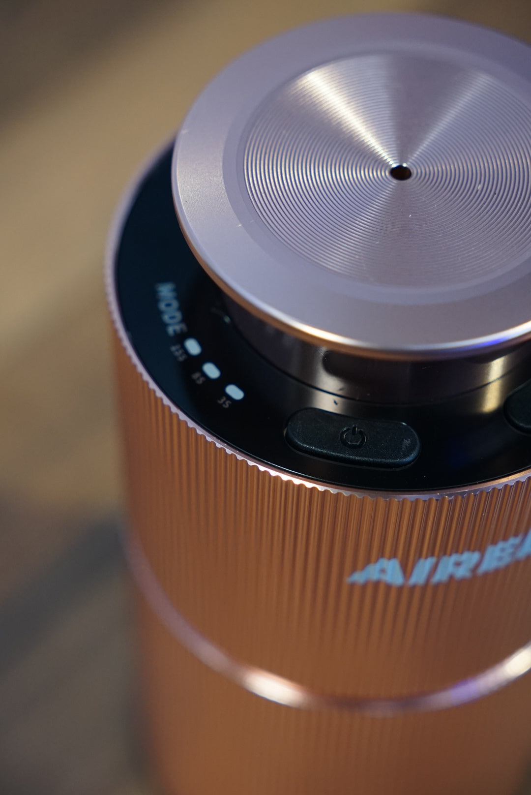 PRO1 In-Car / Home Mini Luxury Electronic Rechargeable Essential Oils Diffuser By AIRED. (ROSE GOLD)