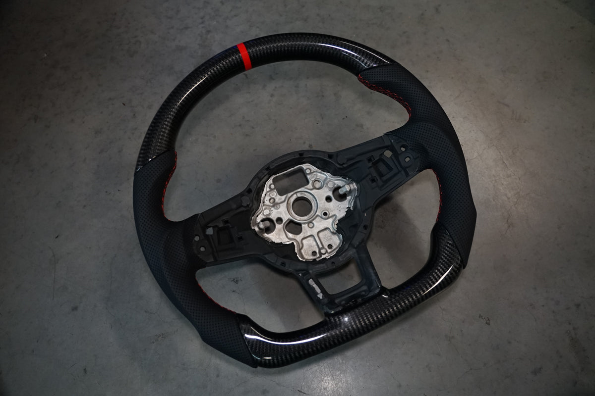 Volkswagen Golf MK7 / MK7.5 Polo MK5 / MK6 Forged Carbon Steering Wheel - IN STOCK | SWVWGTIR53