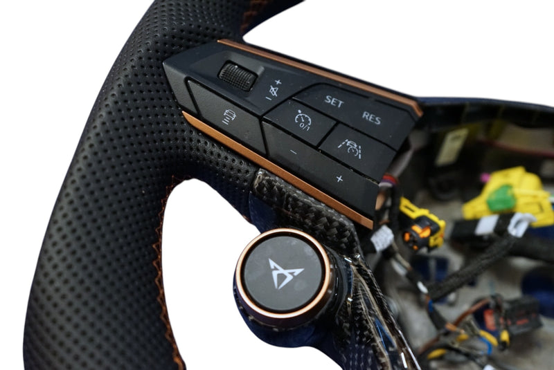 SEAT / CUPRA Carbon Fibre Steering Wheel (2022+) - SWCUPRA1