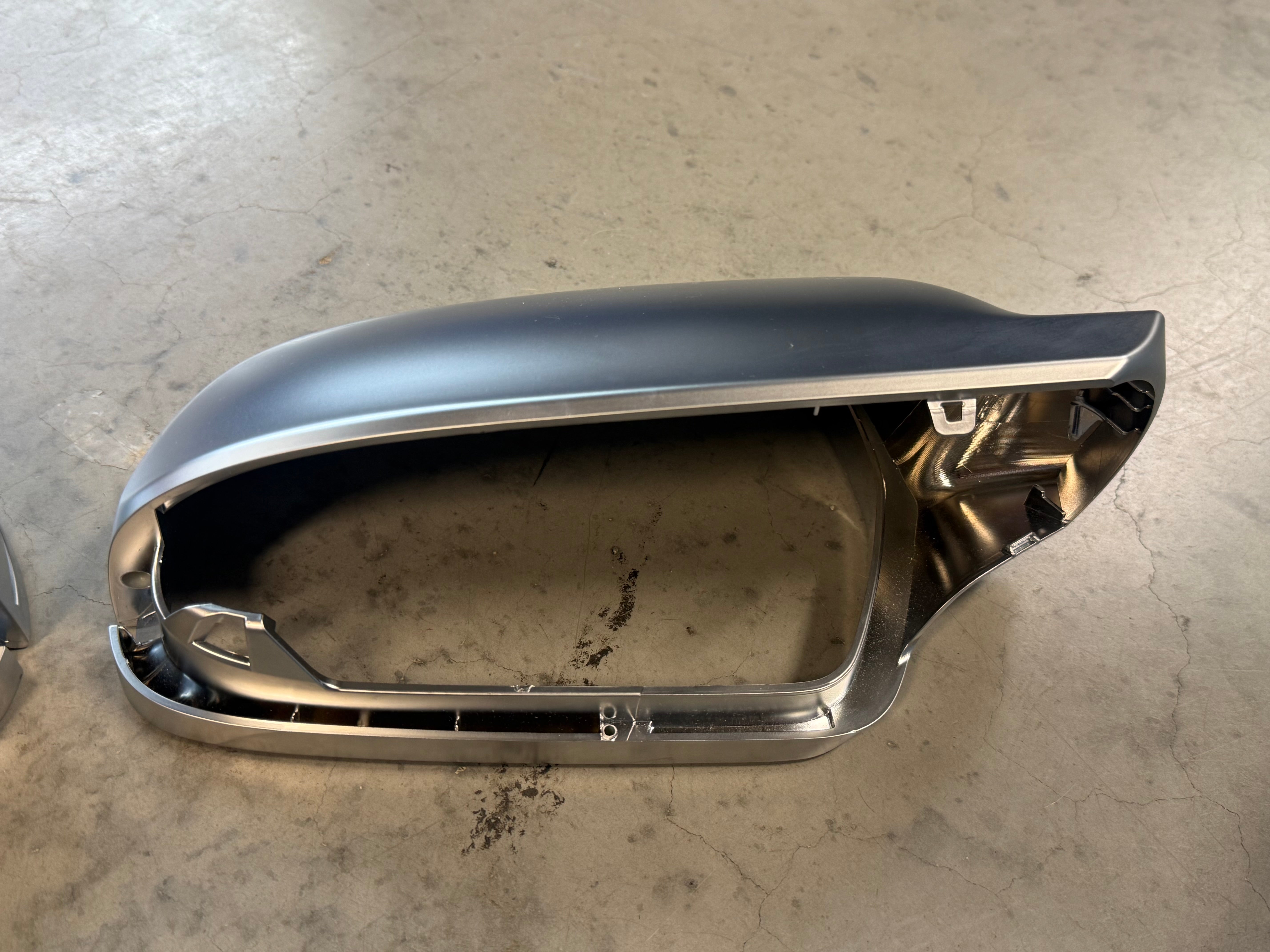 **CLEARANCE** Audi A3 / S3 / RS3 8P B8.5 Satin Chrome Mirror Covers