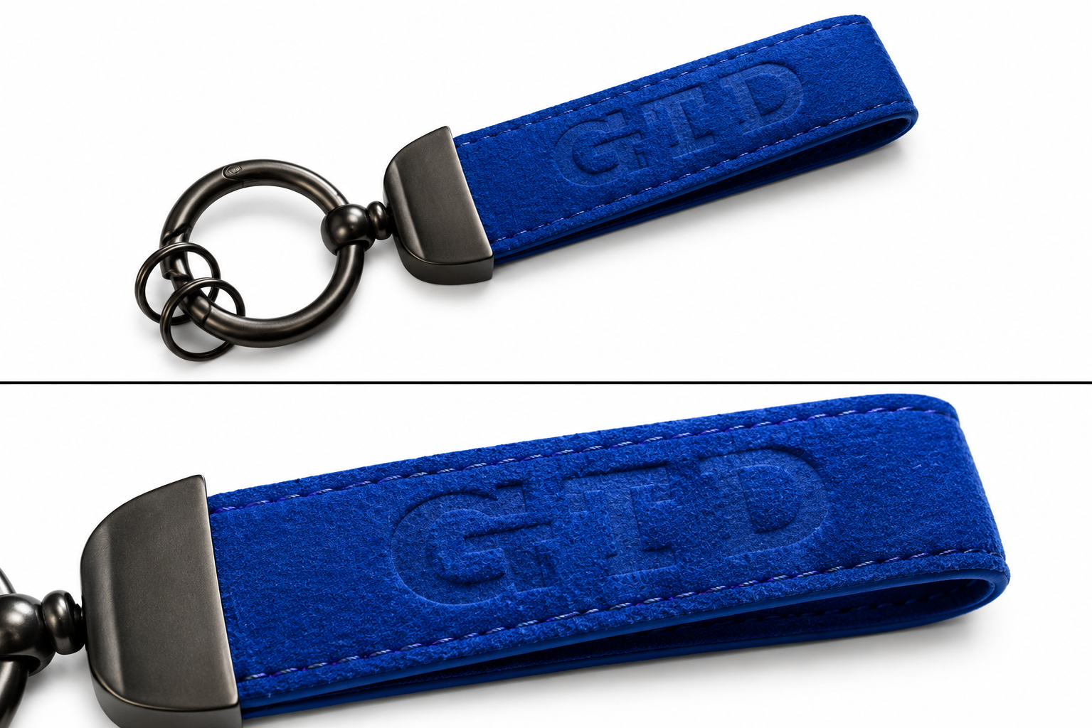 Volkswagen GTD Alcantara Keyring (Multiple Colours)