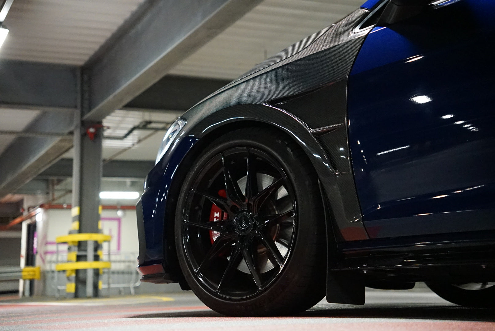 Volkswagen Golf MK7.5 Base / GTI / R Carbon Fibre Front Wings / Fenders Pair (2018-2021 Models)