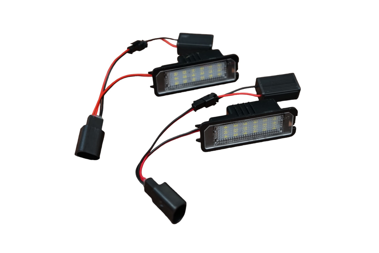 Volkswagen Polo MK5 6C / 6R LED Number Plate Units Pair (2009-2017) (White)