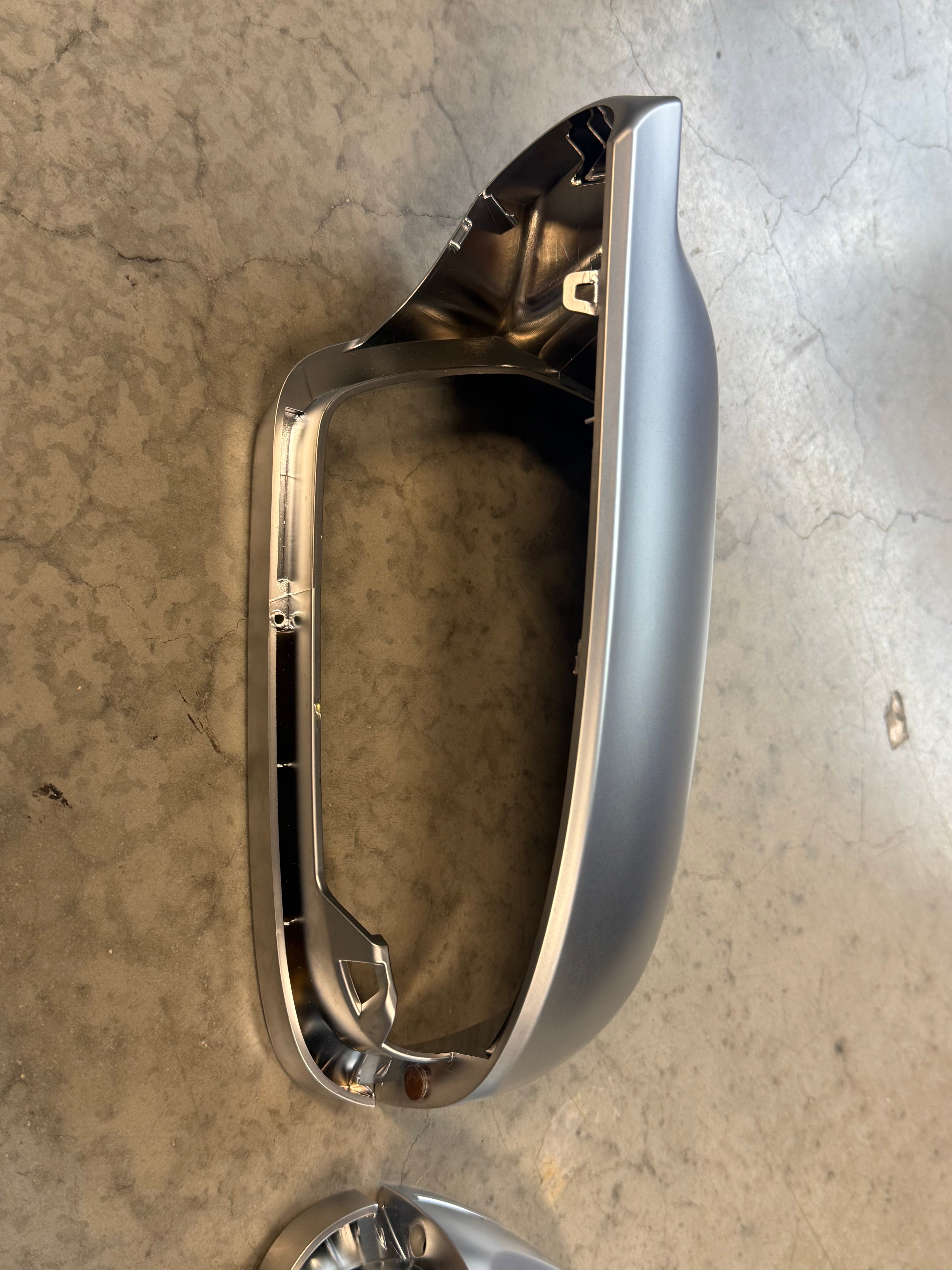 **CLEARANCE** Audi A3 / S3 / RS3 8P B8.5 Satin Chrome Mirror Covers