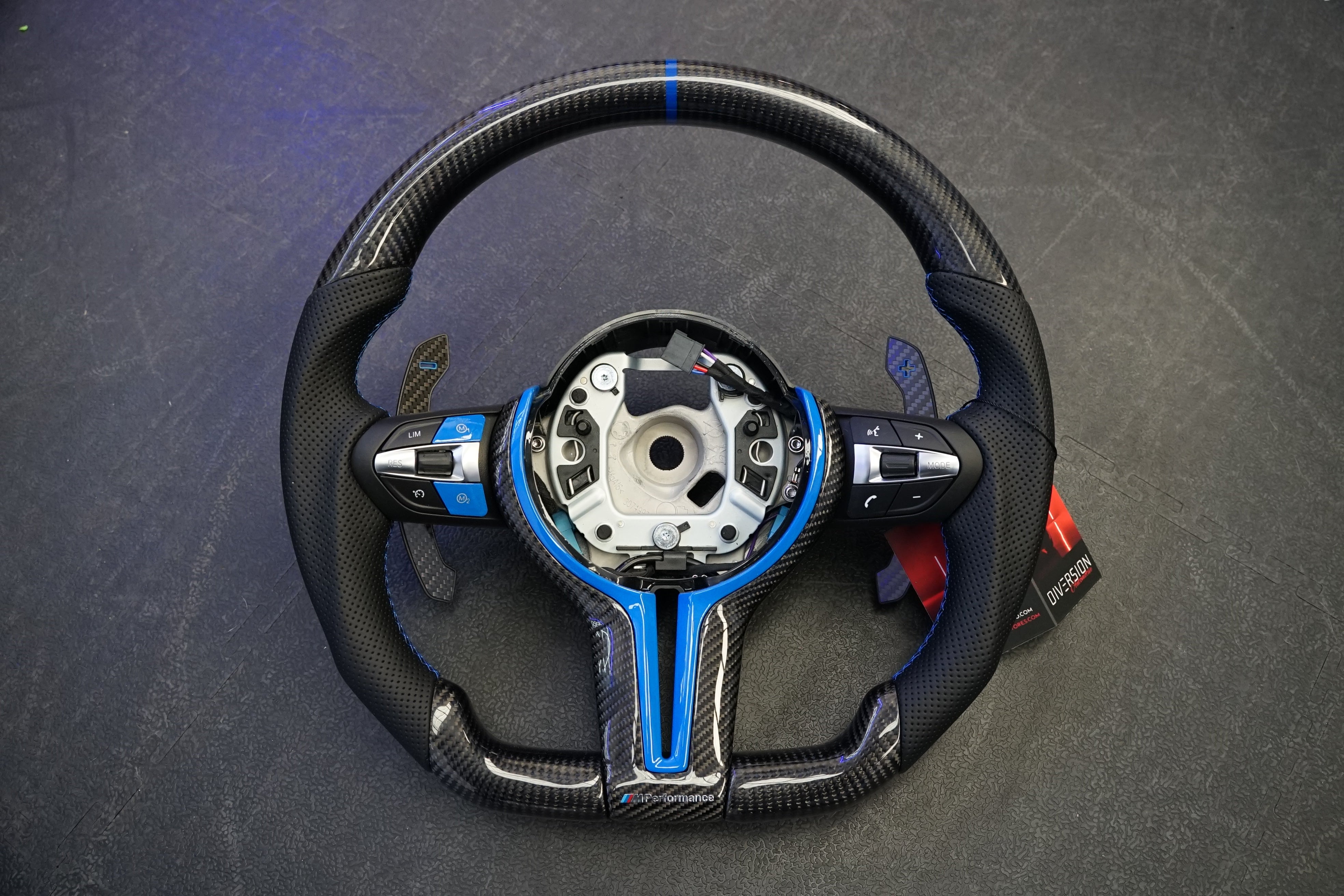 BMW Custom Steering Wheel for 1, 2, 3 & 4 + F Series (F20, F22, F30, F32, F40 + F Models) (IN STOCK - SWBMWF14)