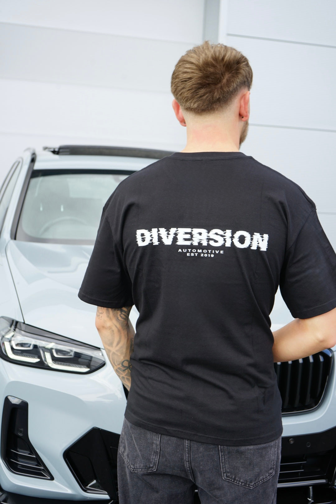 ‘DIVERSION' Glitch Branded T-Shirt (UNISEX)