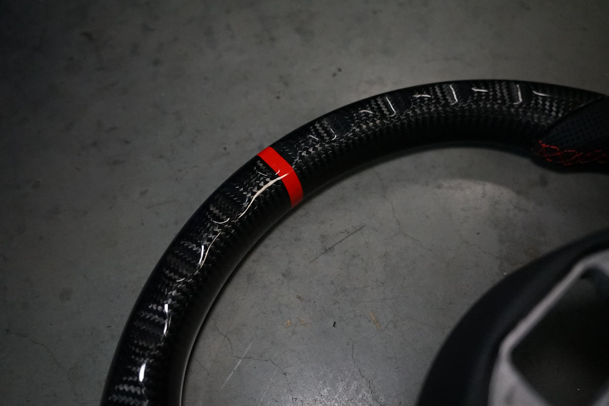 Volkswagen Golf MK7 / MK7.5 Polo MK5 / MK6 Forged Carbon Steering Wheel - IN STOCK | SWVWGTIR53