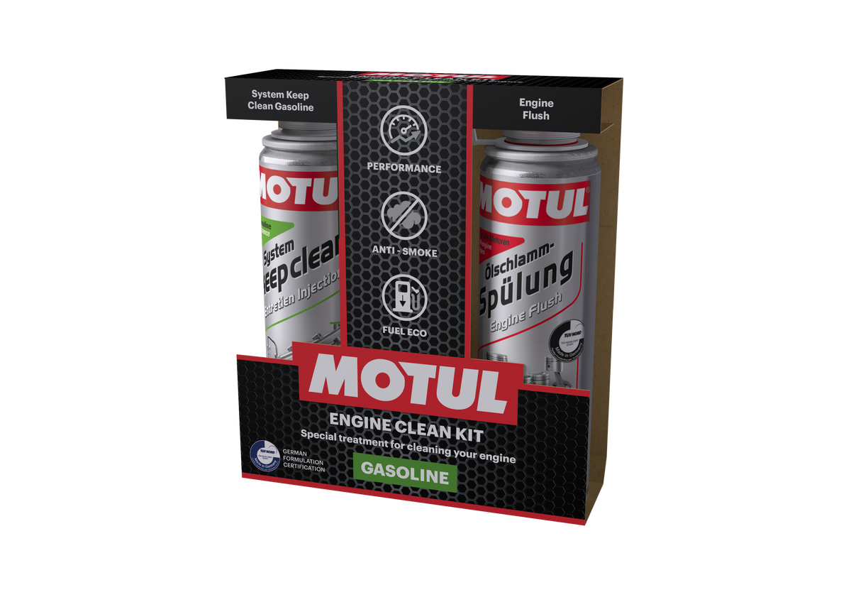 Motul ENGINE CLEAN KIT GASOLINE 600ML Engine Oil