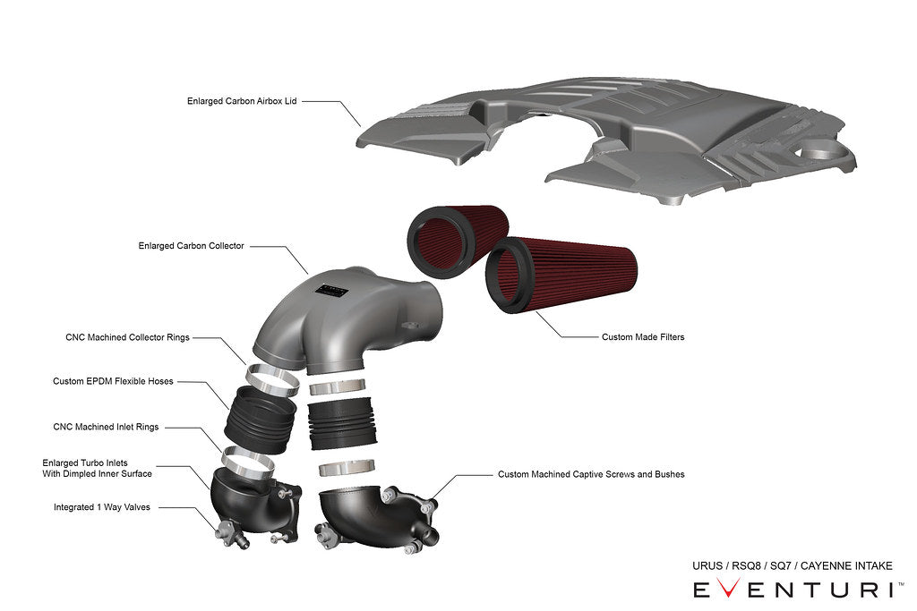 Eventuri VAG 4.0 TFSI V8 Twin Turbo (2020+) Carbon Fibre Intake