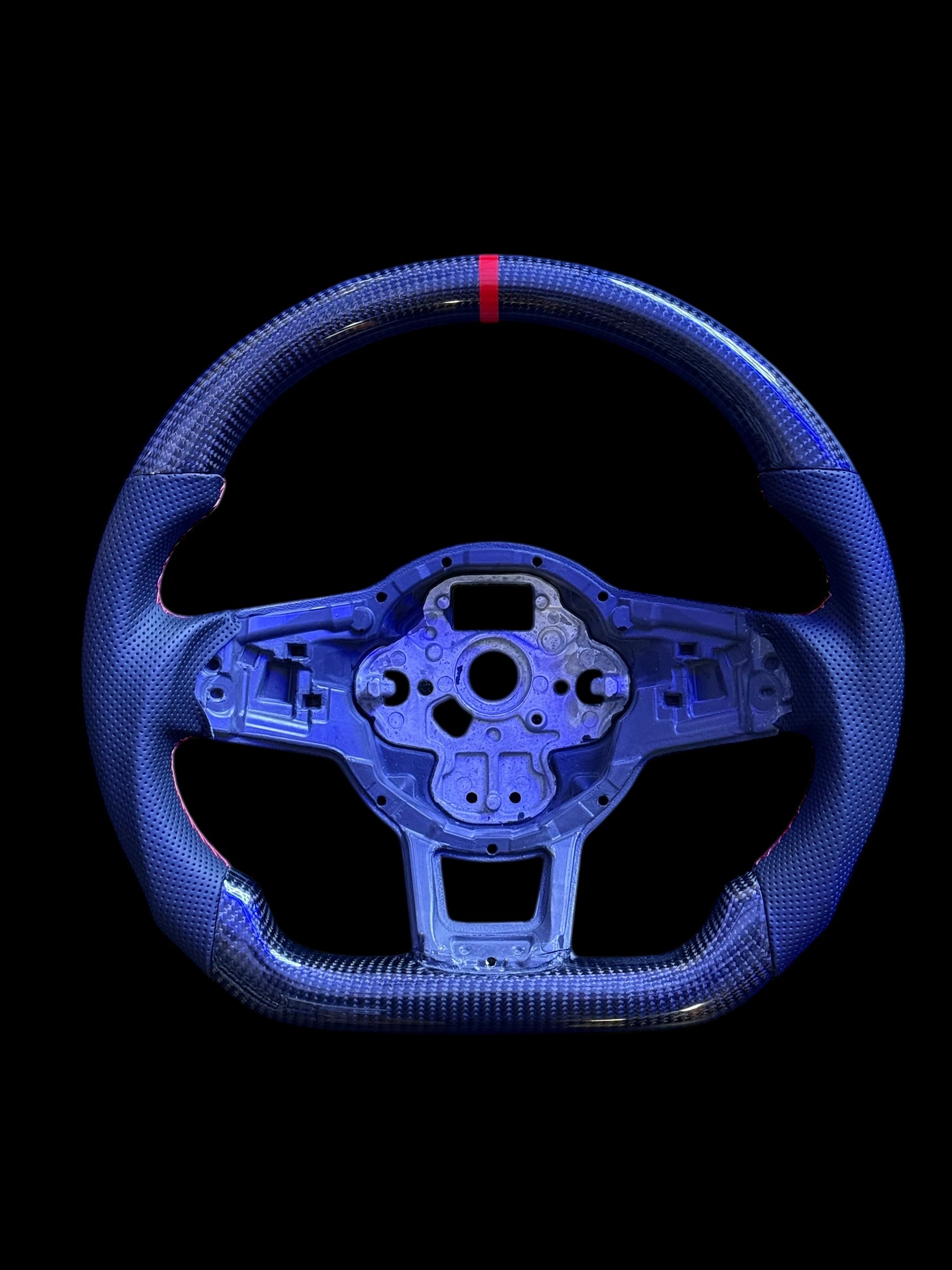 Volkswagen Golf MK7 / MK7.5 Polo MK5 / MK6 Custom Steering Wheel - SWVWGTIR38