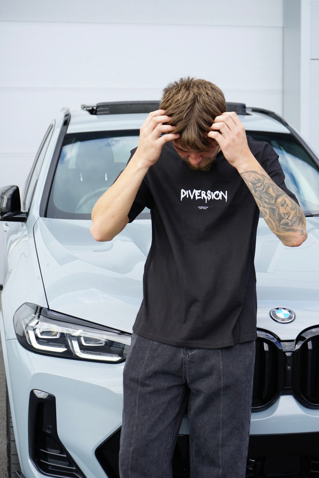 ‘DIVERSION' Dripping Branded T-Shirt (UNISEX)
