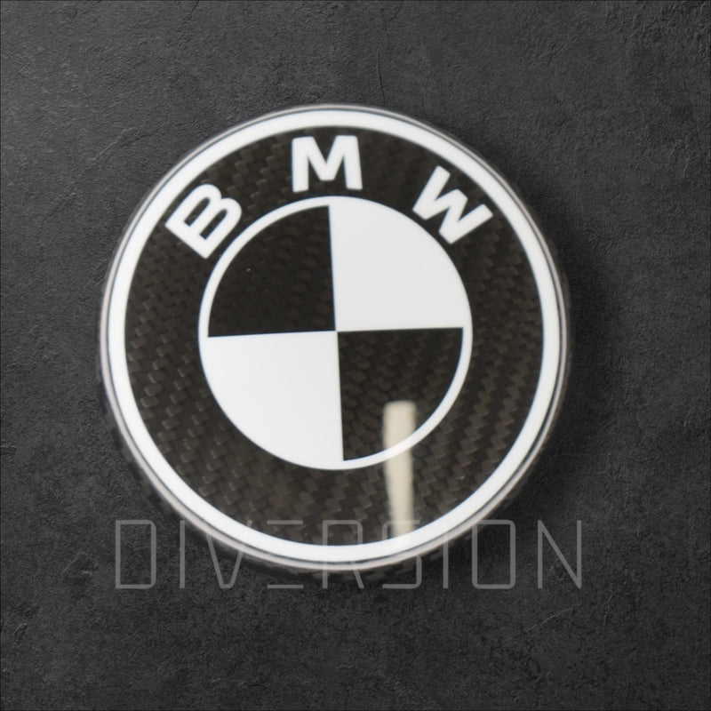 BMW G Series / Chassis Carbon Fibre Steering Wheel Airbag Logo