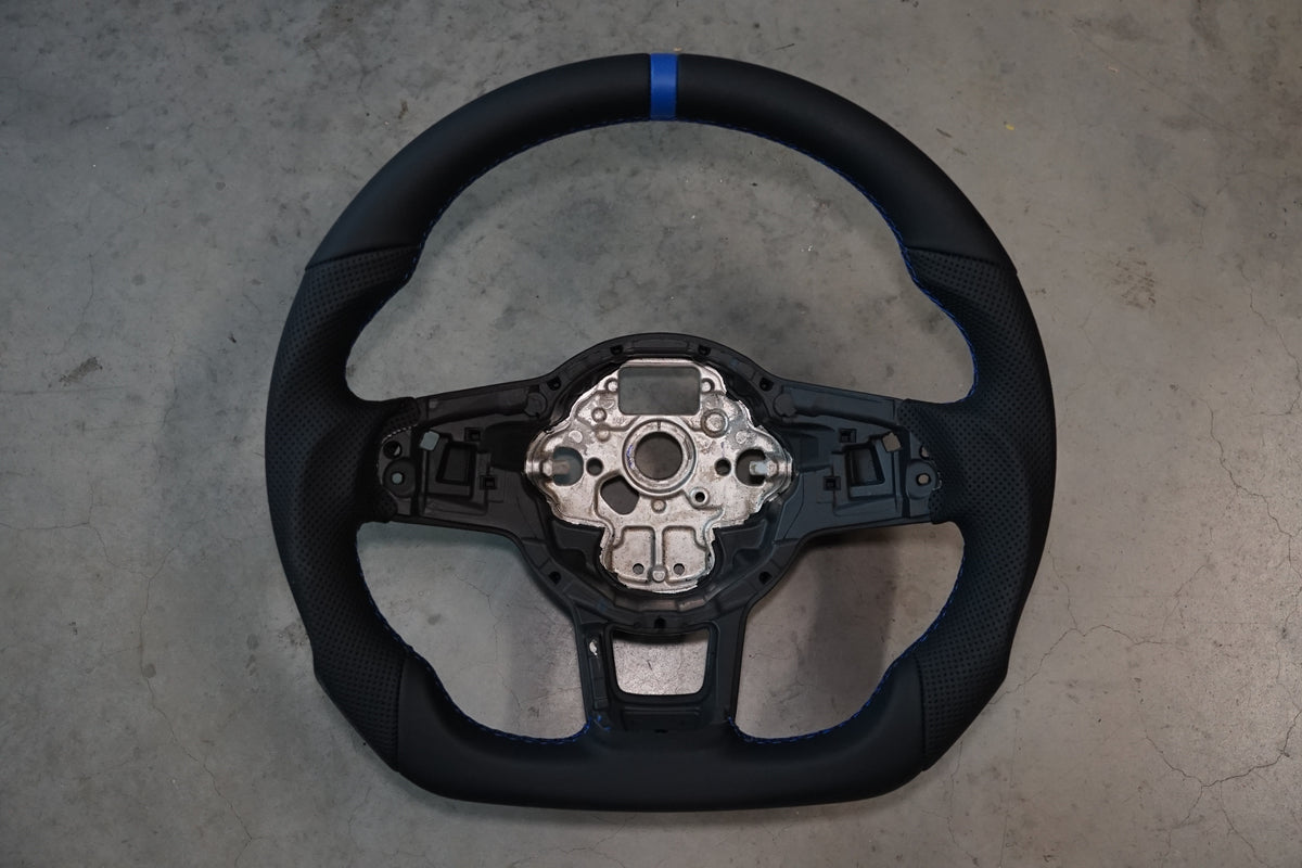 Volkswagen Golf MK7 / MK7.5 Polo MK5 / MK6 Leather Steering Wheel - IN STOCK | SWVWGTIR59