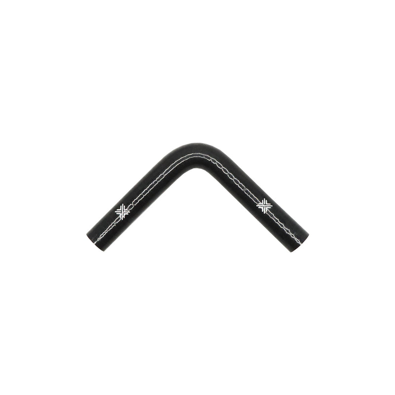 Pipercross Black 90° 19mm Bore, 152mm Leg Length Silicone Hose (FCL04060)