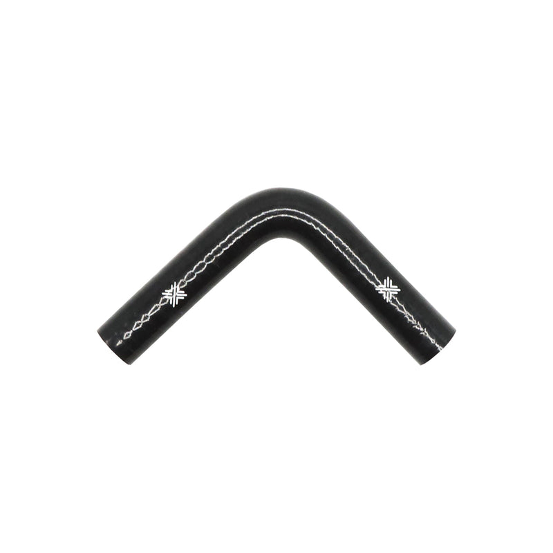 Pipercross Black 90° 25mm Bore, 152mm Leg Length Silicone Hose (FCL04063)