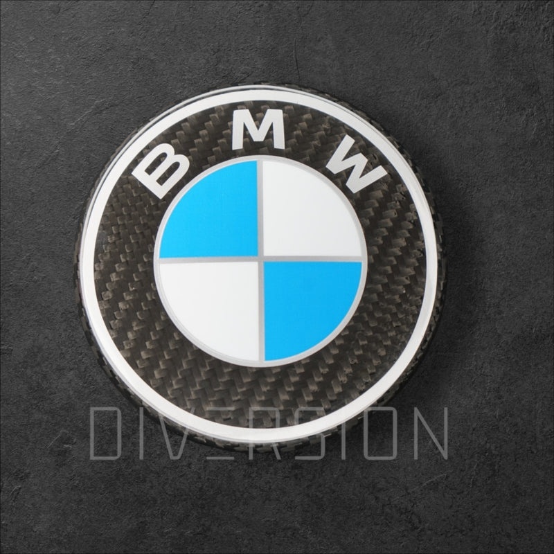 BMW G Series / Chassis Carbon Fibre Steering Wheel Airbag Logo