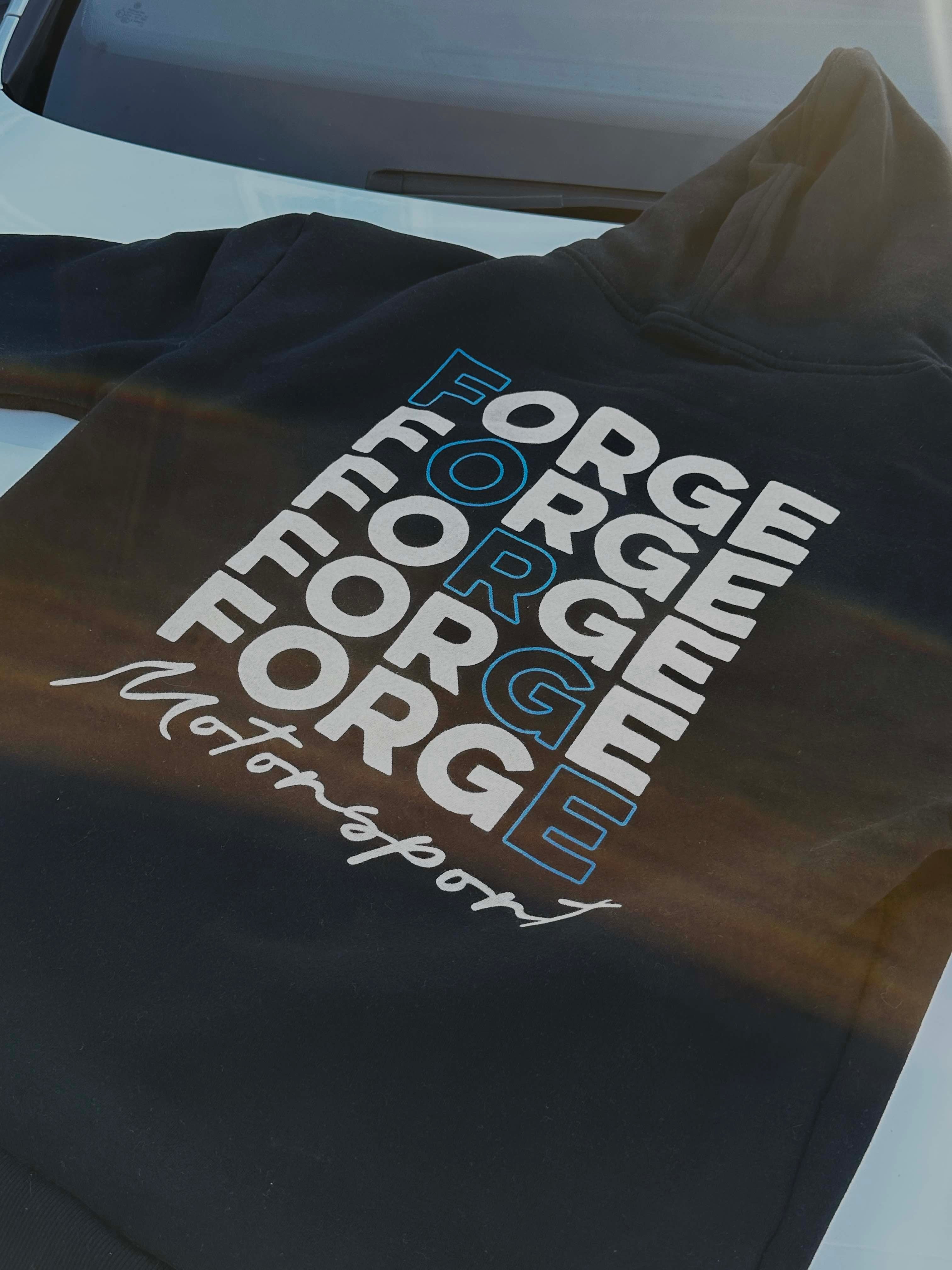 Forge Motorsport Crossword Word Hoodie