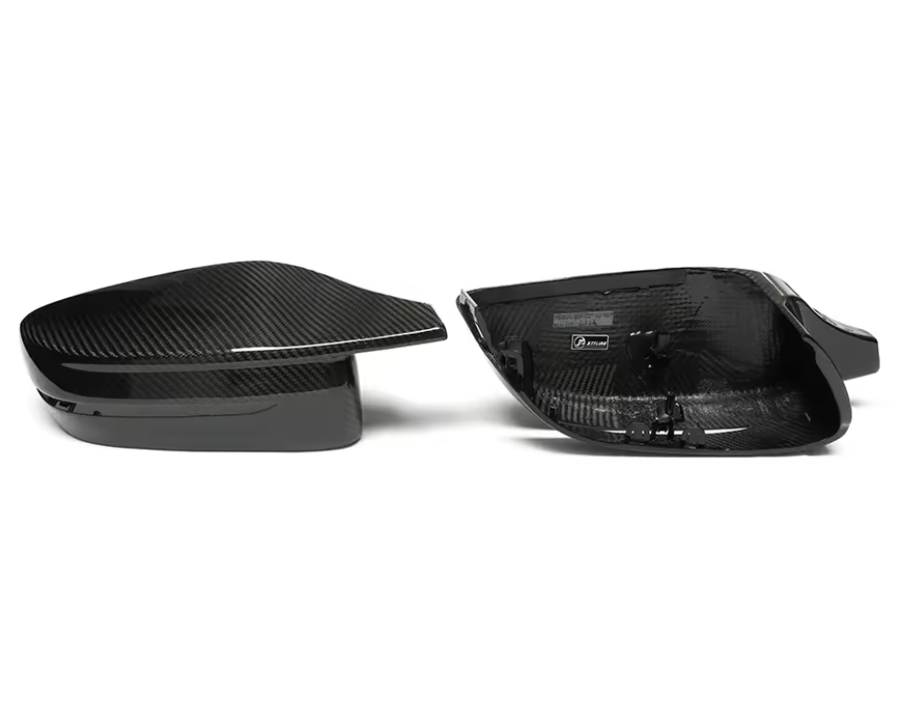 BMW 2 Series G42 Dry Carbon Fibre Replacement M Mirror Covers (2021+ / LHD + RHD Models)