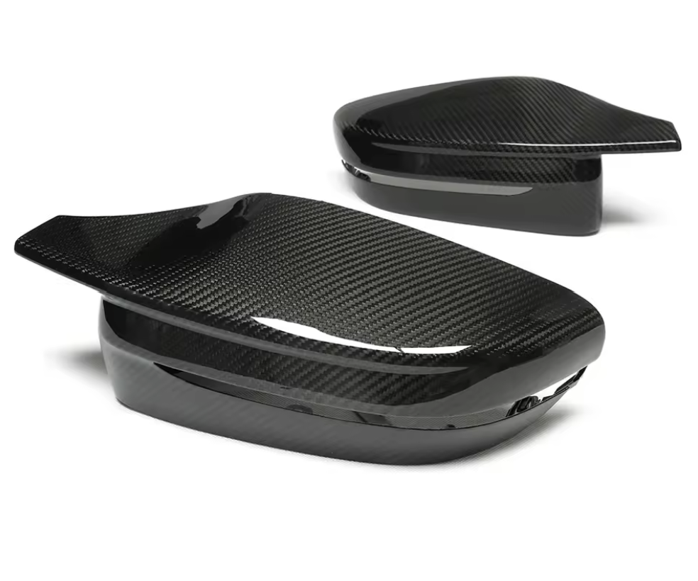 BMW 2 Series G42 Dry Carbon Fibre Replacement M Mirror Covers (2021+ / LHD + RHD Models)